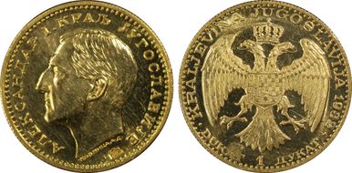 1932 Dukat C/M Wheat KM-12.2  Au N1