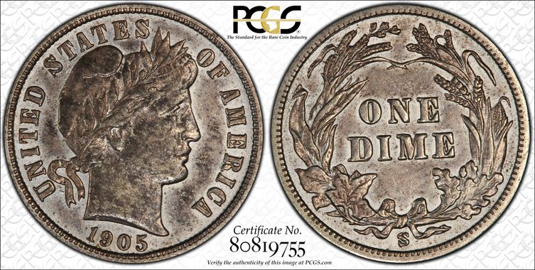 Cert 80819755 - Coin Image