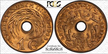 1945-P 1C MS66RD