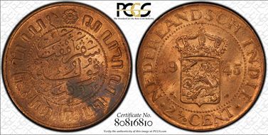 1945-P 2 1/2C MS63RD