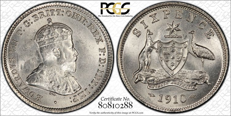 Cert 80810288 - Coin Image