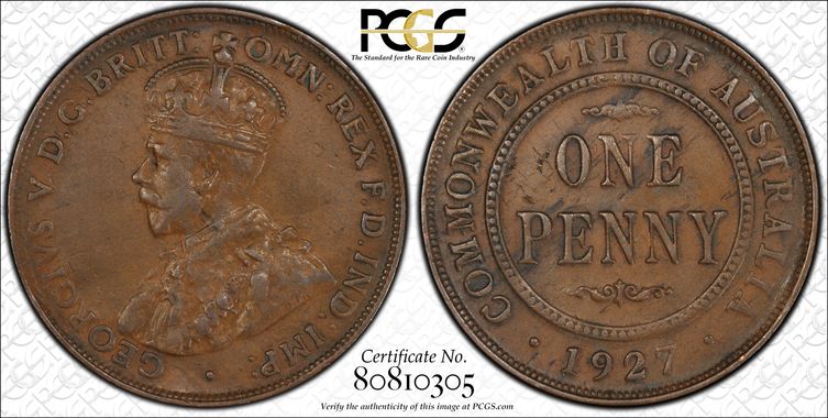 Cert 80810305 - Coin Image