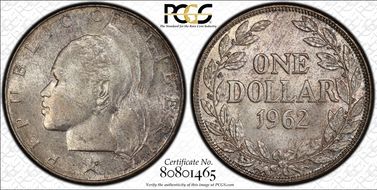 1962 $1 MS64