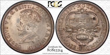 1927(m) Florin Canberra  KM-31 MS63