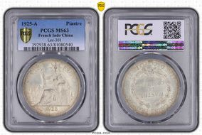 1925-A Piastre Lec-301 MS63