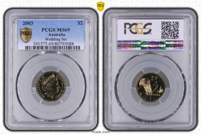2003 $2 MS69