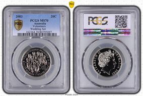 2003 20C Volunteers MS70