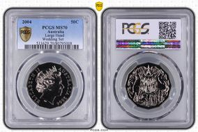 2004 50C Large Head MS70