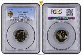2004 $2 MS69