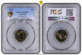 2004 $2 MS69