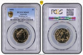 2006 $1 MS69