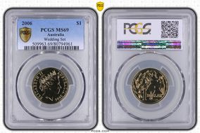2006 $1 MS69