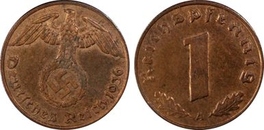1936-A Pfg J-361 MS64RB