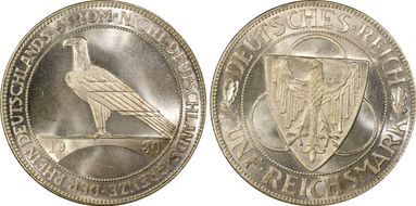 1930-F 5 Mk Rhineland J-346 MS66