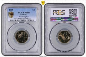 2008 $2 MS69