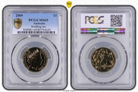 2009 $1 MS69