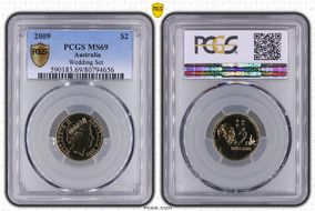 2009 $2 MS69