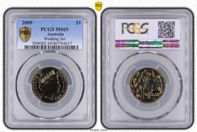 2009 $1 MS69
