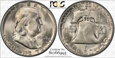 1954-S 50C "Bugs Bunny" FS-401 MS65