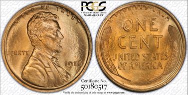 1916 1C MS67RD
