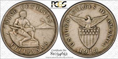 1918-S/S 5C Allen-4.08aa XF40