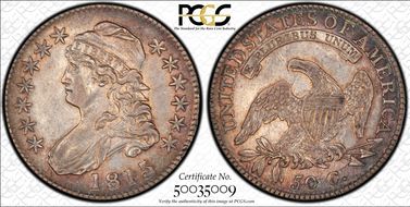 1815/2 50C O-101a AU50