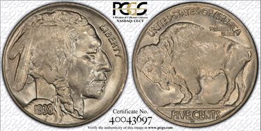 1938-D/D 5C Buffalo MS66