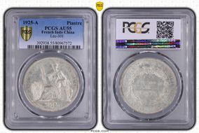 1925-A Piastre Lec-301 AU55