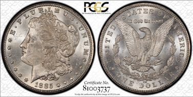 1885-CC $1 MS63