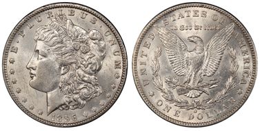 1896-O $1 AU58