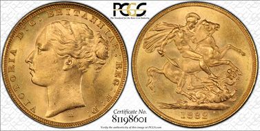 1882-M Sov S-3857B 1st Head, Sm BP MS66