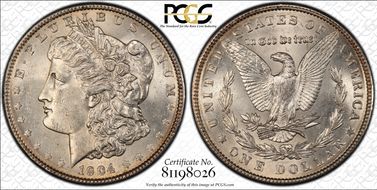 1904 $1 MS62