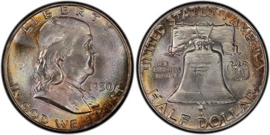 1950 50C MS67FBL