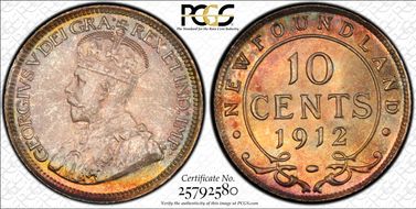 1912 10C MS68+
