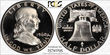 1960 50C PR68+ CAM
