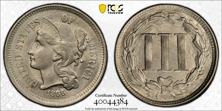 Cert 40044384 - Coin Image