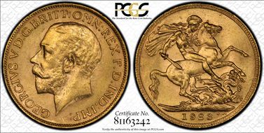 1923-P Sov S-4001 MS63