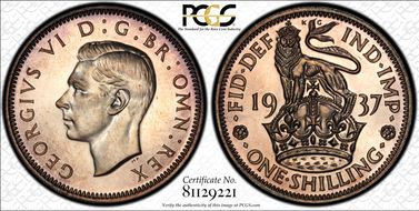 1937 Shil S-4082 English Rev PR65CAM