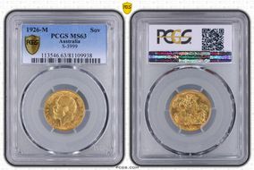 1926-M Sov S-3999 MS63