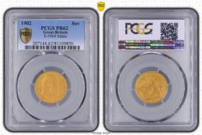 1902 Sov S-3969 Matte PR62