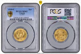 1918-C Sov S-3997 MS62