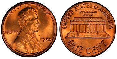 1972 1C MS67+ RD