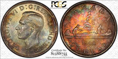 1938 S$1 MS66