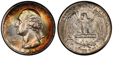 1941-S 25C MS67+