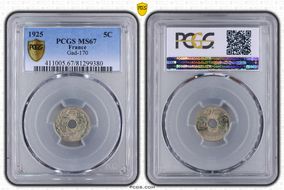 1925 5C Gad-170 F-122 MS67