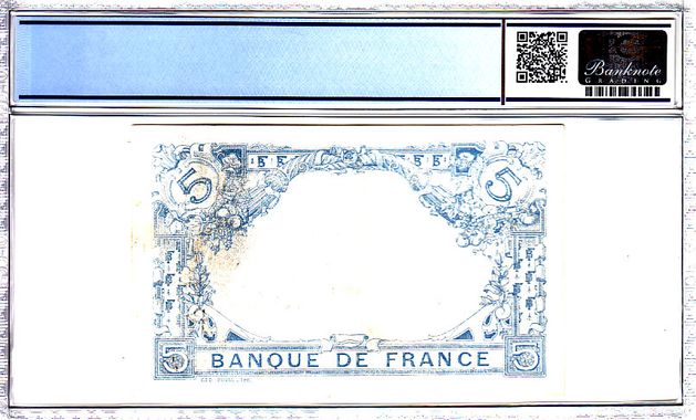 Cert 81282472 - Banknote Reverse