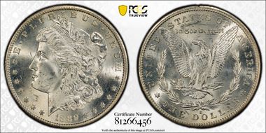 1889-S $1 MS66