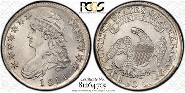 1811/10 50C O-102 MS63