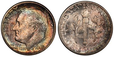1949 10C MS67+