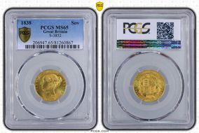 1838 Sov S-3852 MS65